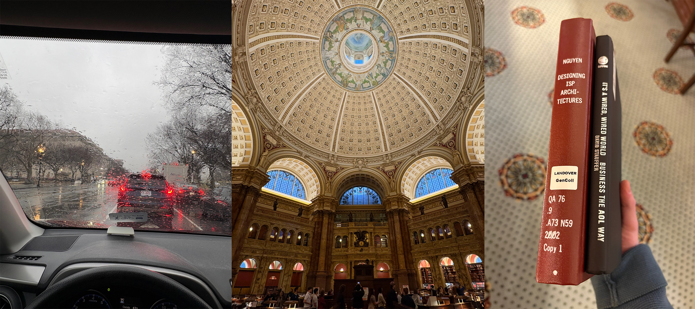 Driving to the Library of Congress